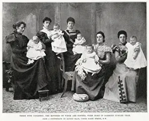 Fertile: Babies all born in Diamond Jubilee Year