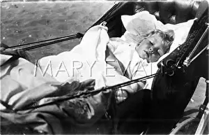 Suntanned: BABY ASLEEP IN PRAM 1921