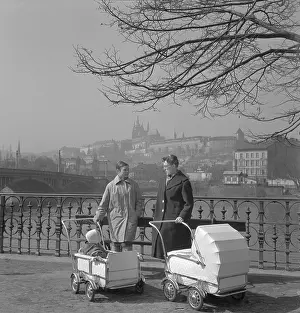Strollers: Baby carriages - strollers - spring in Prague