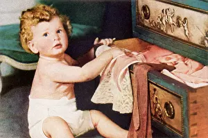 Drawer: Baby Caught in Act