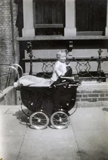 Apr18: Baby in a fine perambulator