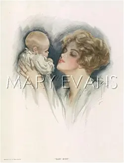 Tenderly: Baby Mine by Harrison Fisher