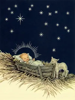 Manger: Baby Jesus in Manger