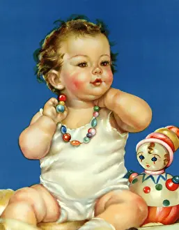 Beads: Baby with Necklace