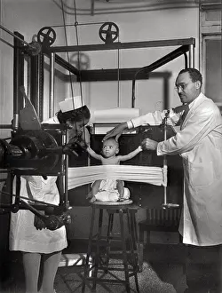 X Ray: Baby Restrained for X-Ray, 1942