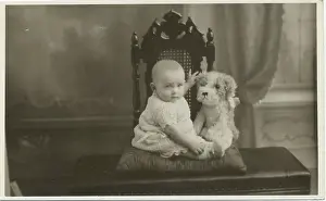 Jan21: Baby with toy dog