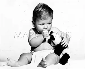 Cuddles: BABY WITH TOY PANDA