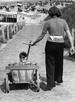 Zandvoort: Baby transport