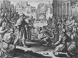 Babylonians: Babylonian dragon slain by Daniel