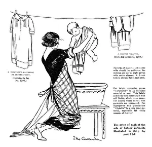 Bathtime: BABY'S BATHTIME 1922