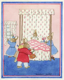 Waking: Baby's Birthday ? rabbit receiving presents