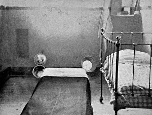 Cots: Baby's cot by the side of its mother's bed