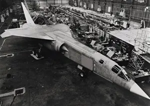 BAC TSR-2 production line