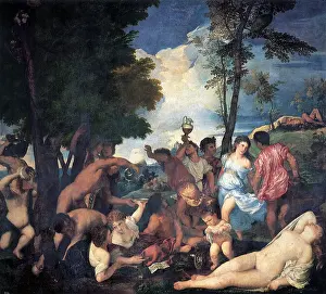 Undress: The Bacchanal, by Titian