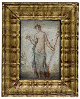 Priestess: Bacchante standing holding a thyrsus