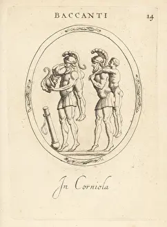 Bacchantes: Bacchantes in cornelian