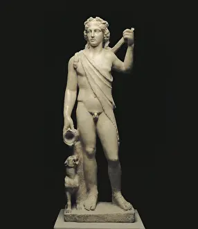Viniculture: Bacchus from Aldaia. 2nd c. Roman copy from a