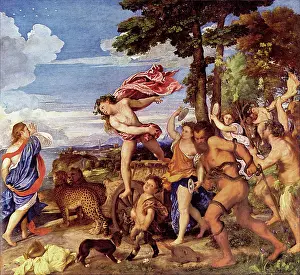 1520s: Bacchus and Ariadne, by Titian