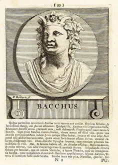Gods And Heroes: Bacchus, Roman god of grape-harvest, wine and ritual madness