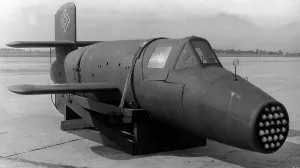 Interceptors: Bachem Ba349A Natter with nose cone removed to show its