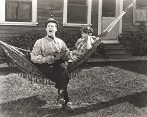 Heterosexual: Backyard serenade
