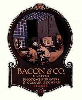 Engravers: Bacon & Co Advertisement