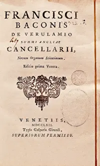 Novum: BACON, Francis (1561-1626)