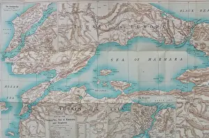 Bacons: Bacon's New War Map of The Dardanelles