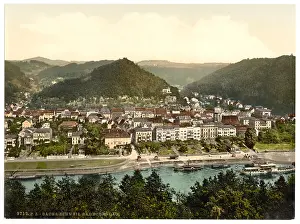 Schandau: Bad Schandau, Saxony, Germany