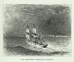 Choppy: Bad weather, Magellan Straits