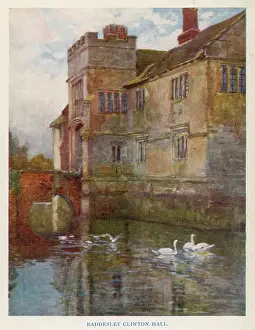 Moated: BADDESLEY CLINTON HALL