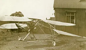 Midge: Baden-Powell Scout monoplane (The Midge) during construc
