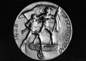 Plaques: Badge for the Nuremberg Rally, 1938