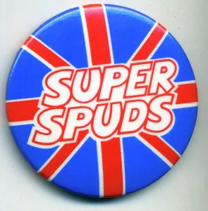 Spuds: badges 2 - badge, graphics, print, font, super