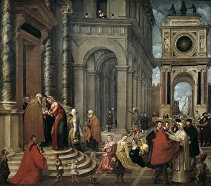 Lilliputian: BADILE, Antonio (1518-1560). Presentation of