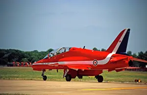 Hawks: BAe Systems Hawks RAF Red Arrows single Fairford 2005