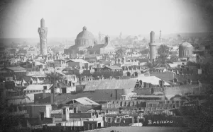Mosques: Baghdad skyline in 1917