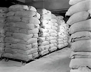 Pallets: Bags Industry Pallets Burlap Retro