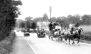 Bagshot: Bagshot, Cricketer's Inn 1927