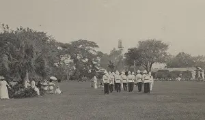 Bahamas: Bahamas scouts with band
