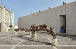 Rasmussen: Bahrain National Museum and Python sculpture