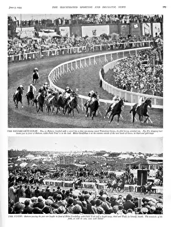 Tattenham: Bahram wins the Epsom Derby, 1935