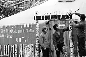 Lithuanian: Baikal-Amur-Mainline construction, 1974