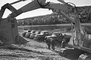 Bryukhanenko: Baikal-Amur-Mainline construction, 1974