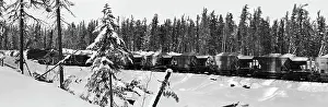 Ballast: Baikal-Amur Mainline construction, 1975