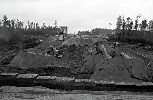 Discharge: Baikal-Amur Mainline construction, 1975