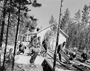 Baikal: Baikal-Amur Mainline construction, 1975