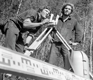 Shcherbakov: Baikal-Amur Mainline construction, 1975