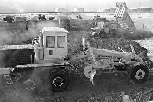 Ballast: Baikal-Amur Mainline construction, 1975