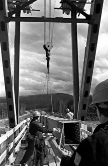 Lena: Baikal-Amur Mainline construction, 1975